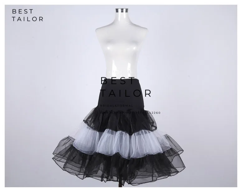 Короткая юбка-пачка Нижняя юбка легкая пышная Женская белая и черная