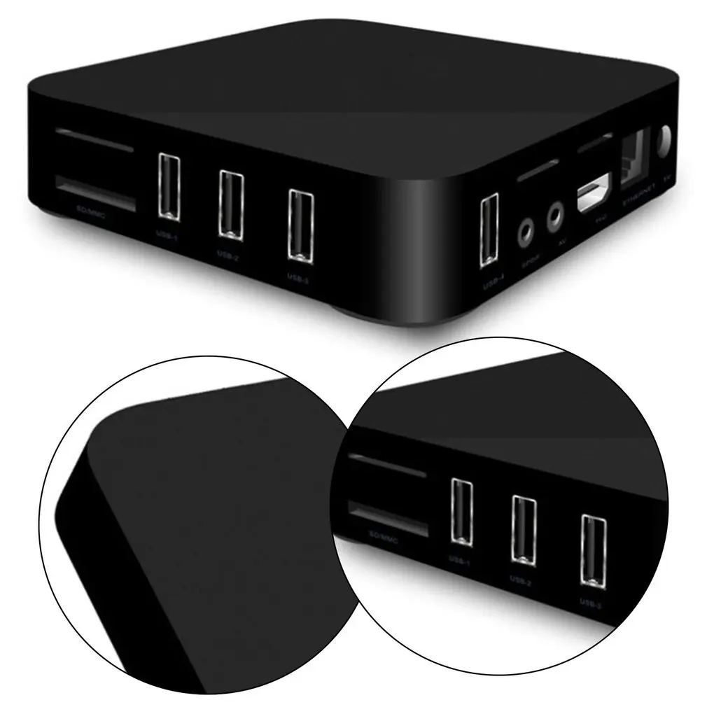 

TV BOX 1+8G Wifi Network Player Network Set-Top Box High Definition Media Player Smart IP TV Set Top Box