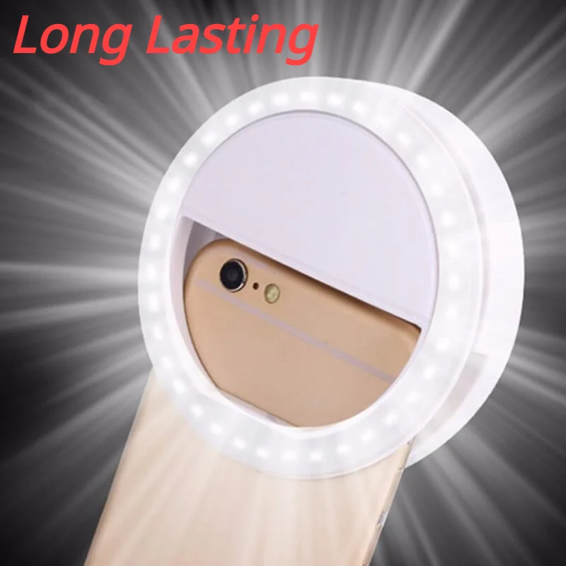 

SWT Camera Clip-on Mobile Phone Selfie Ring Light Video Light for Party LED Enhancing Up Selfie Light Phone Flash Light Led