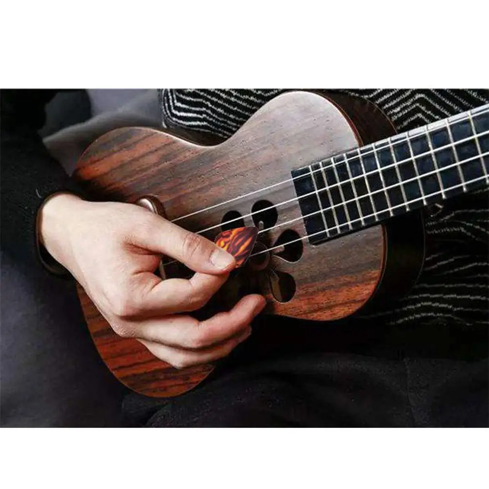 

10 Pcs Guitar Pick with Holder Set Guitar Accessories