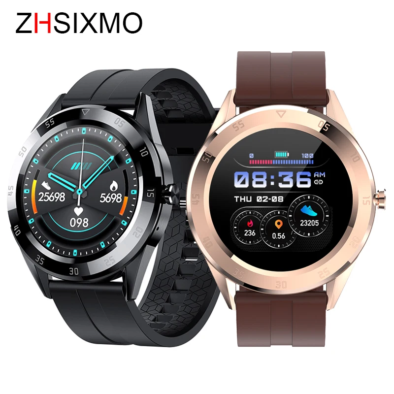 

2022 NEW Smart Watch Men Waterproof Sport Fitness Heart Rate Tracker Weather Display Bluetooth Call Smartwatch For Android IOS