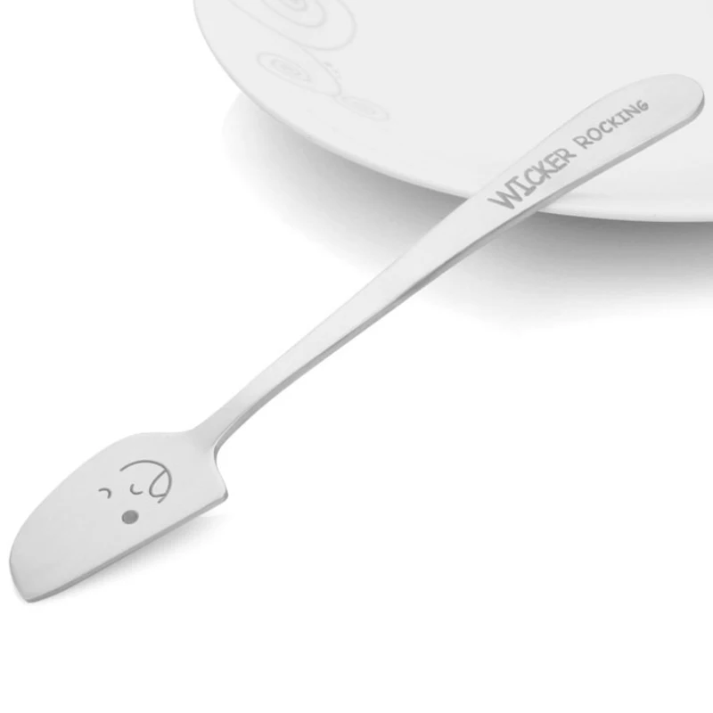 1 шт. милая улыбка из нержавеющей стали для масла нож корейский крем сыра