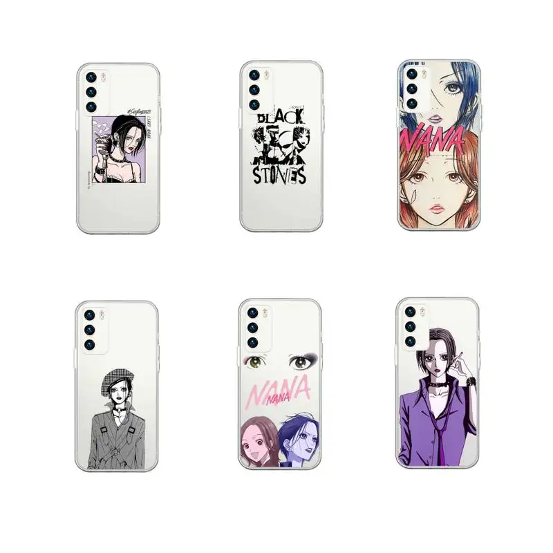 

Nana Osaki Anime Phone Case Clear For Xiaomi Mi 11 Samsung A 51 50 71 70 Note S 21 20 10 i OnePlus 9 8T 7 Pro Lite Plus Ultra