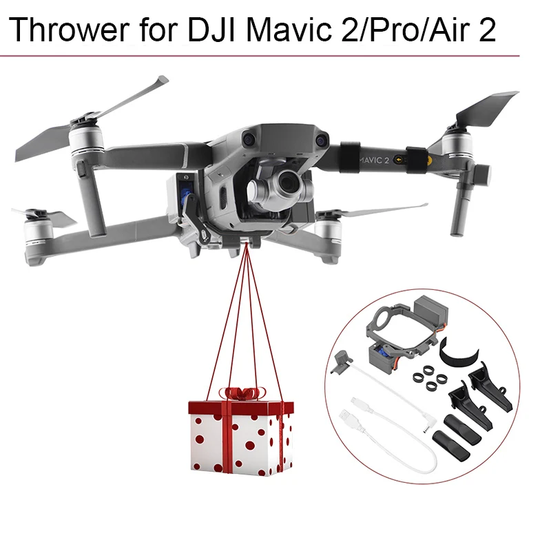 Метатель для DJI Mavic Pro/Air 2/Pro Zoom Air 2S Mini 2 FIMI X8 доставки прикорма и оснастки