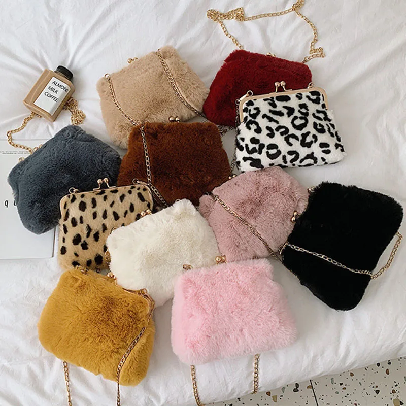 Модная сумка через плечо с цепочкой леопардовой расцветки для женщин 2020 зимняя