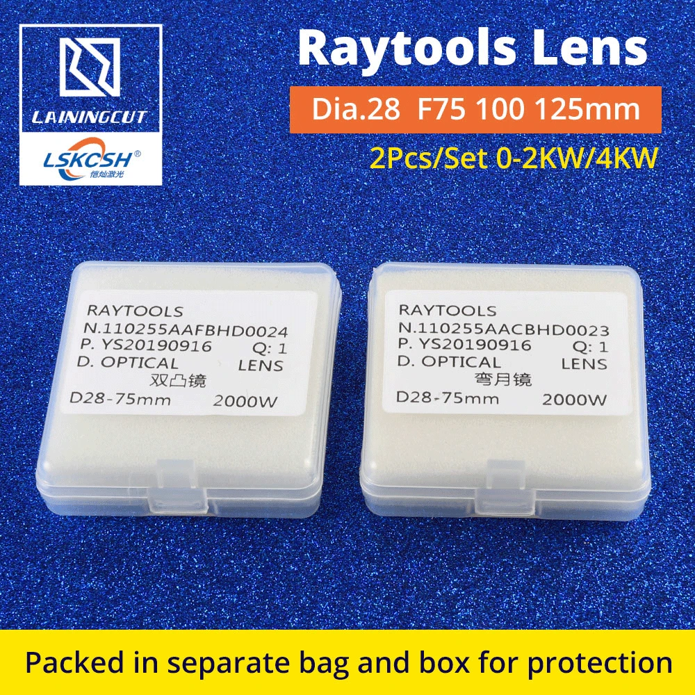 LSKCSH Raytools фокус и коллиматорный объектив D28 F75/100/125 мм для BT210 BT230 BM109 волоконный
