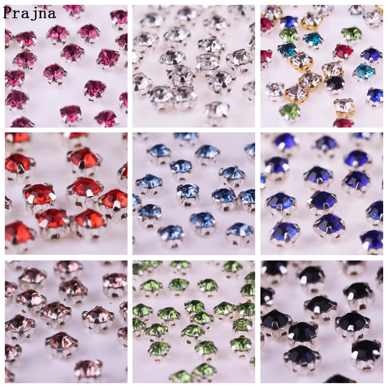 Праджня SS16 пришивные стразы s аппликация для одежды платье стеклянные с