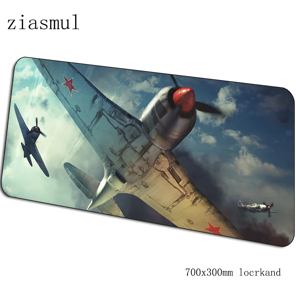 Коврик для мыши war thunder 70x30 см, игровой коврик для мыши, милый коврик для мыши из натурального каучука, офисный коврик для ноутбука, домашний коврик для мыши, игры, pc gamer, коврики - Цвет: pattern 2