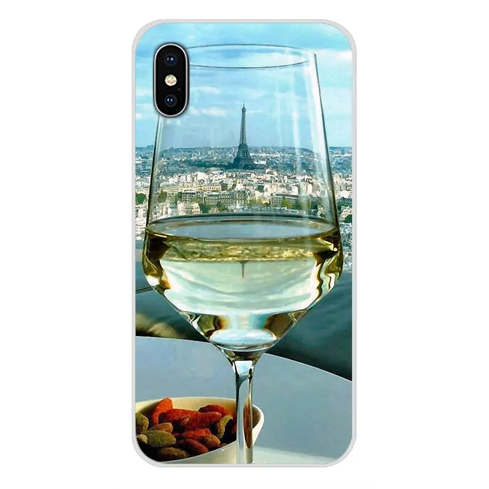 Для LG G3 G4 мини G5 G6 G7 Q6 Q7 Q8 Q9 V10 V20 V30 X Мощность 2 3 K10 K4 K8 2017 на вино Стекло в Париже