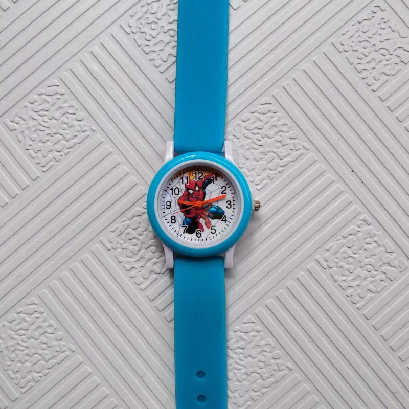 Dropshipping Spiderman Cartoon Baby Watch Kids Watches Children Rubber Quartz Boys Girls Gift Hour Reloj Montre Relogio | Наручные часы