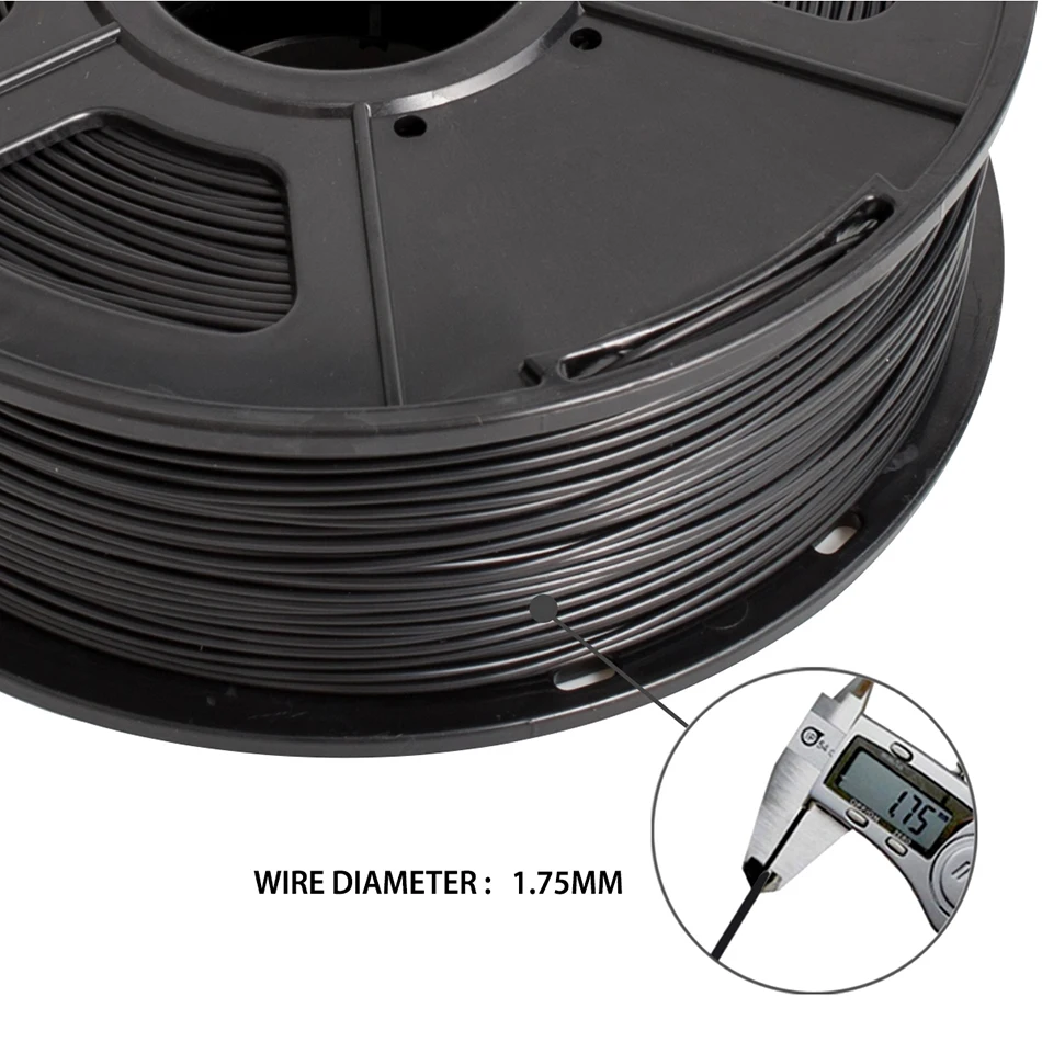 SUNLU ABS Filament 1.75mm for 3D Printer Plastic ABS 3D Filament 1KG  with spool 3 D Printing Materials