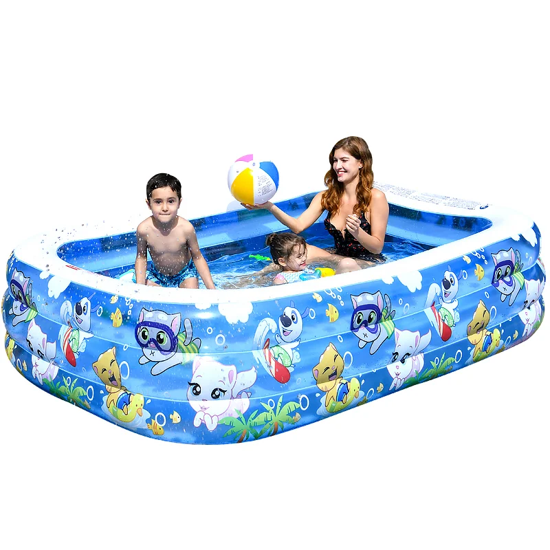 

Inflatable Swimming Pools Inflatable Kiddie Pools Swim Center for Kids Adults BabiesToddlers Outdoor Garden Backyard