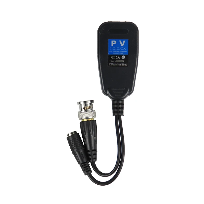 1CH Пассивный Balun RJ45 CCTV Video трансивер источник питания для HDCVI HDTVI AHD аналоговая