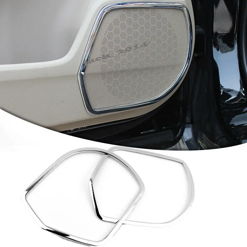 

ABS Chrome Door Speaker Decoration Cover Trim 4pcs For Honda Accord 9th 2013-2015