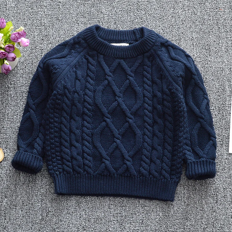 

Children Sweaters Girls Pullover Knitted Sweaters Baby Boy Girl Clothing Knit Infant Casual Toddler Long Sleeve Sweaters 1-7Yrs