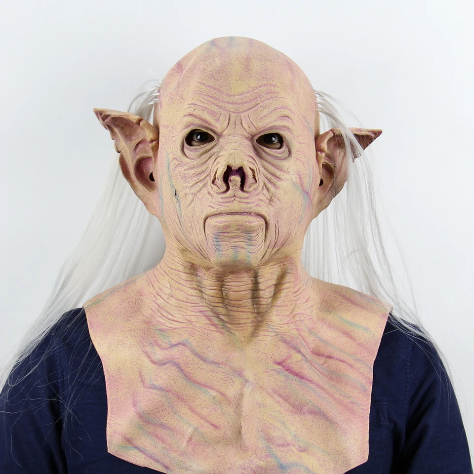 2019 цельнокроеное платье Клоун Маска для карнавала вечерние маска к Хэллоуину