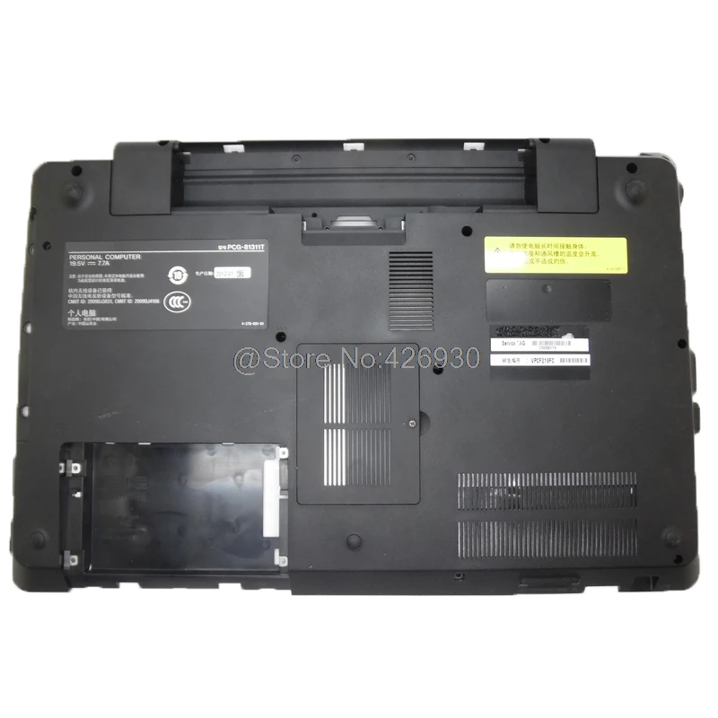 

Laptop Bottom Case For SONY For VAIO VPCF2 VPC-F2 Series 012-000A-6508-A black 95%new