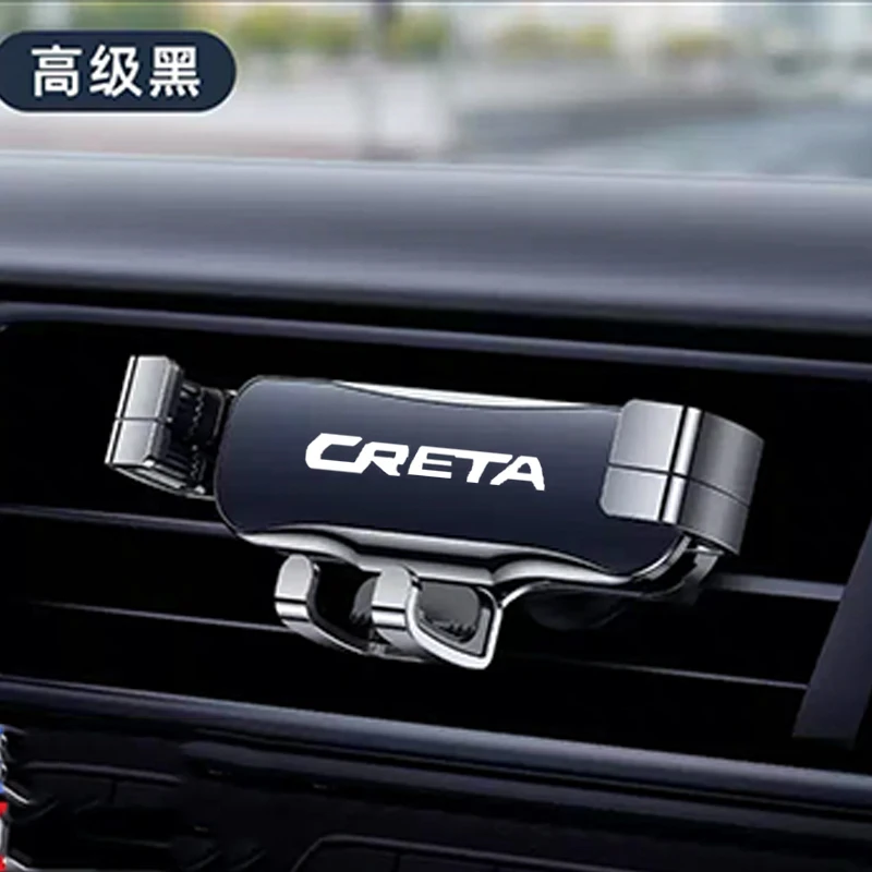 

For Hyundai creta ix25 2020 2019 2011 Car Accessories Metal Phone Holder Car Navigation Mobile Phone Holder Bracket Support