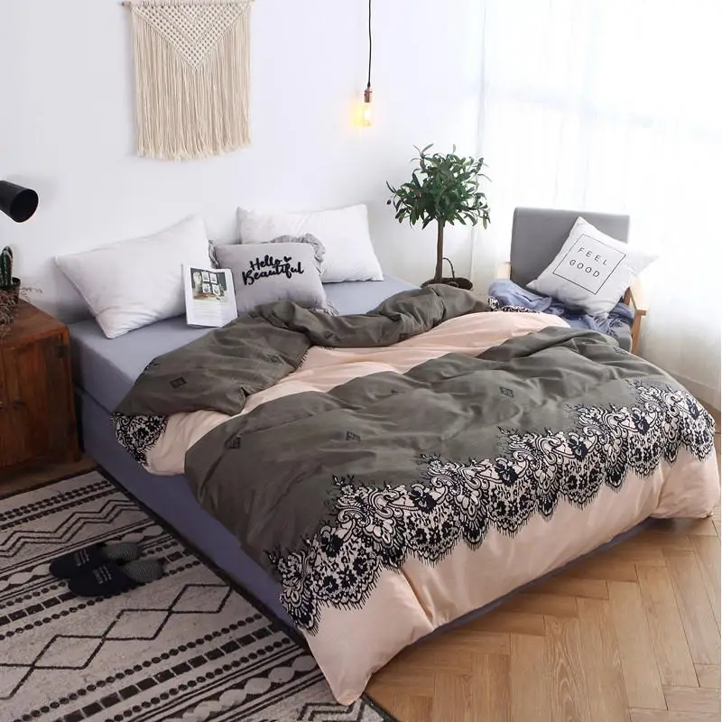 52 пододеяльник для взрослых и детей мягкое постельное белье чехол из хлопка Твин