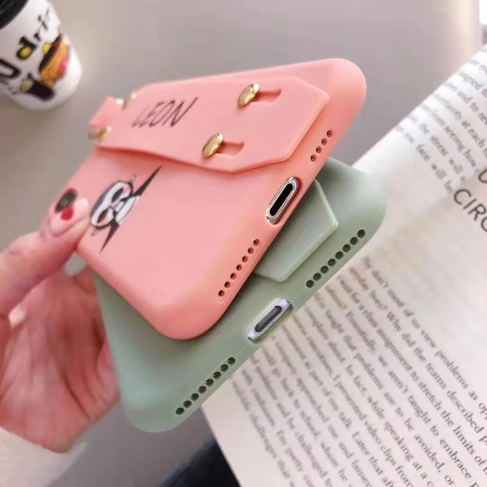 Ourdeals кактус буквы чехол для телефона для iphone XS MAX XR X 8 7 6 6s plus 11Pro Max чехол мягкий Корпус кронштейн Ремешок Крышка