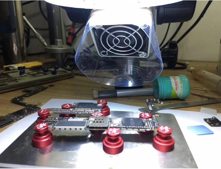 exhaust fan smoke rosin soldering oil gas fume absorber fume extractor for mobile phone mortherboard repair free global shipping