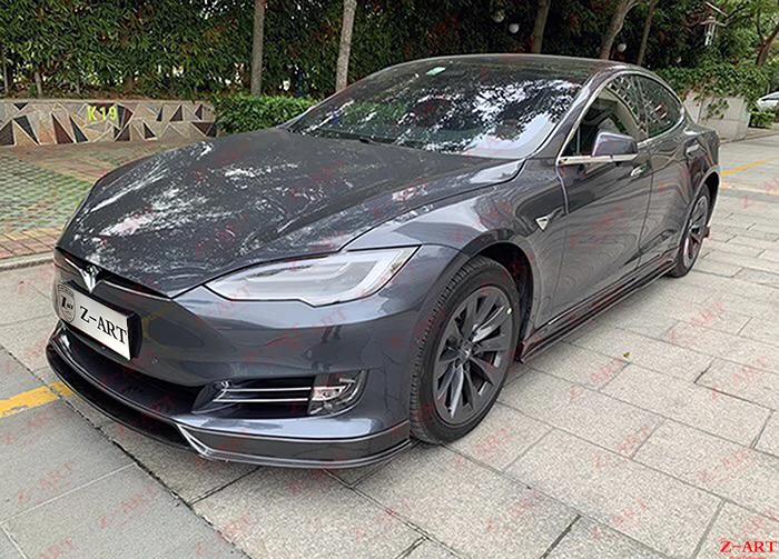 Z-ART R aerokit из углеродного волокна для Tesla Модель S комплект расширителей колесных арок из углеродного волокна для Tesla модель S 2013- комплект для настройки углеродного волокна