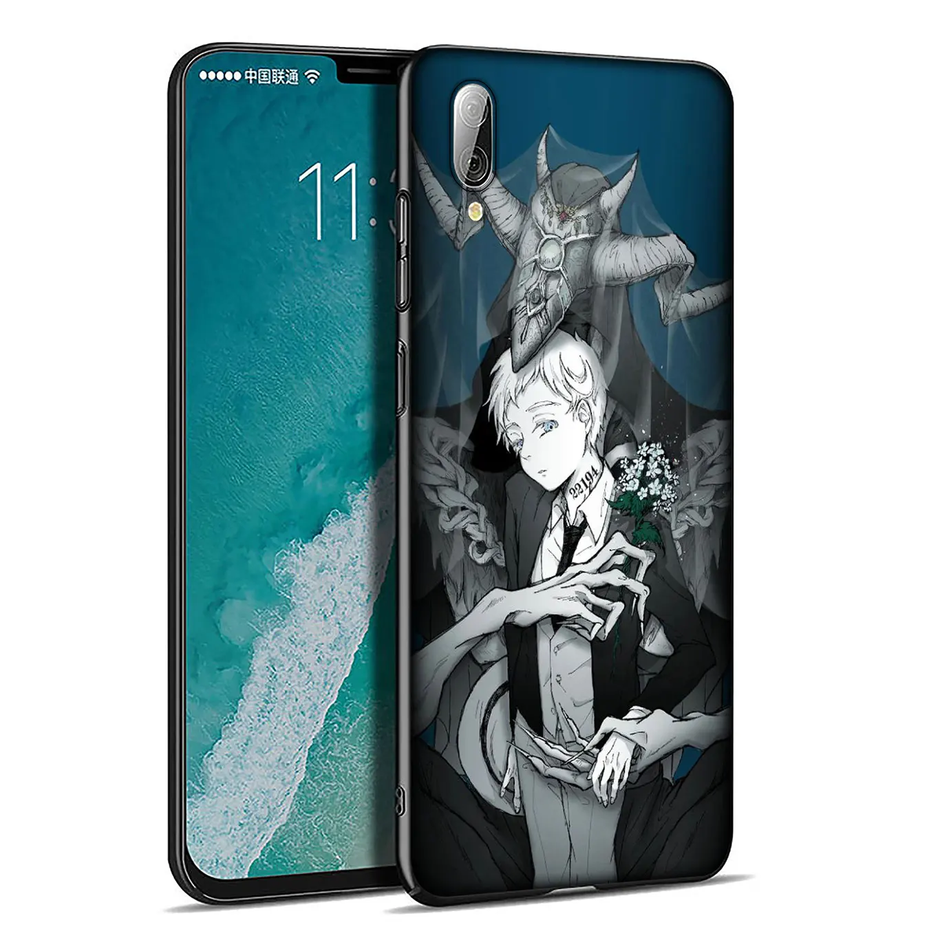 Мягкий силиконовый чехол для телефона обетованный в стиле аниме Neverland Xiaomi Redmi Note 8