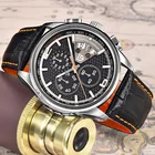 Многофункциональные Мужские кварцевые часы Pagani Design 2021, мужские часы с временной шкалой для погружения на 30 м, мужские часы для повседневного наблюдения, мужские часы