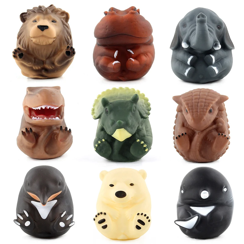 Высококачественная ПВХ силиконовая модель Q Version имитация животного