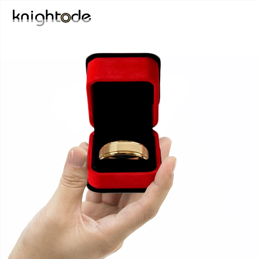 Кольцевые коробки вольфрамовое кольцо специальная коробка|Кольца| |