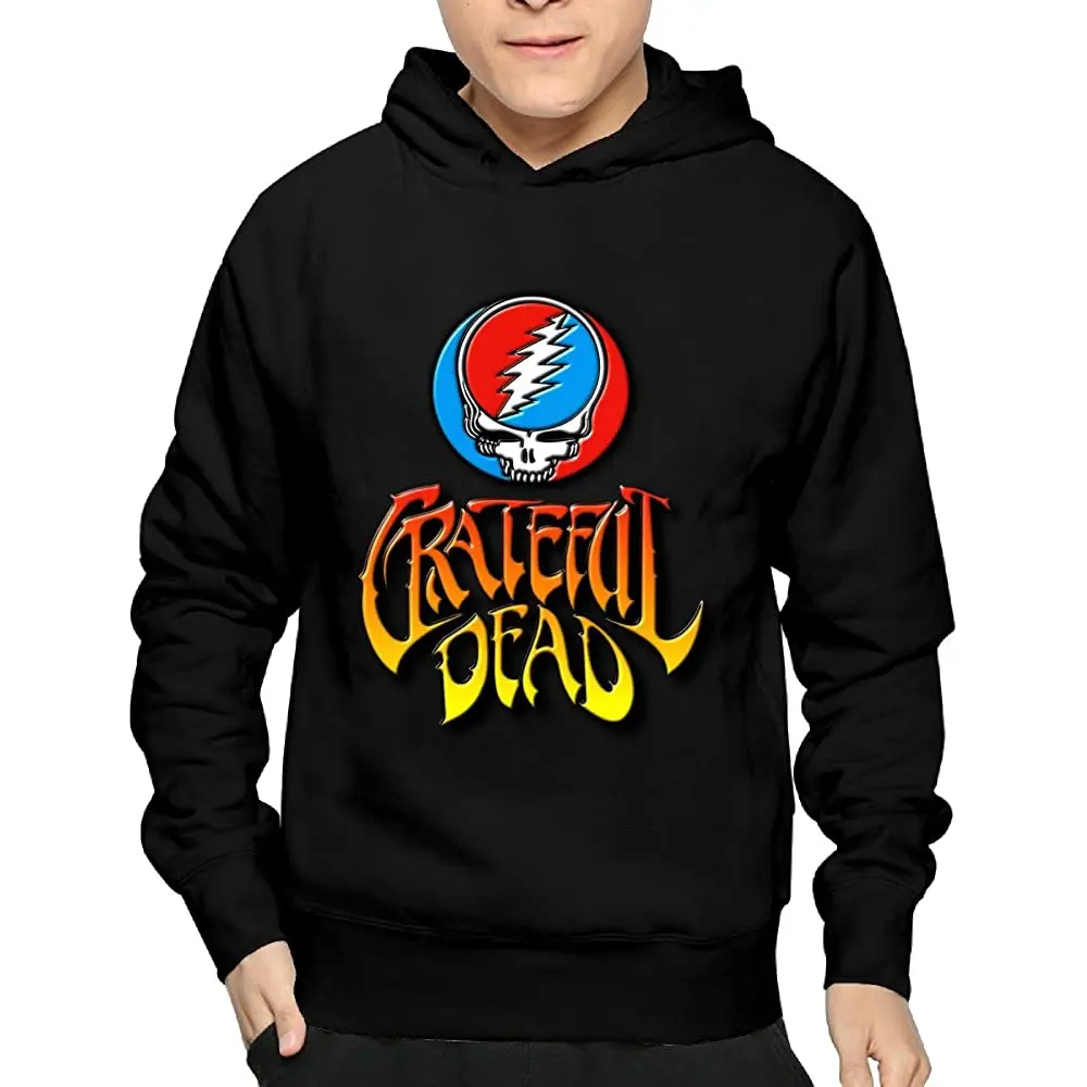

Men Famouse Rock Band The Grateful Dead Pullover Hooded Sweatshirt
