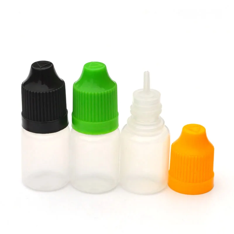 100 шт. пластиковые бутылочки-капельницы 5 мл | Красота и здоровье
