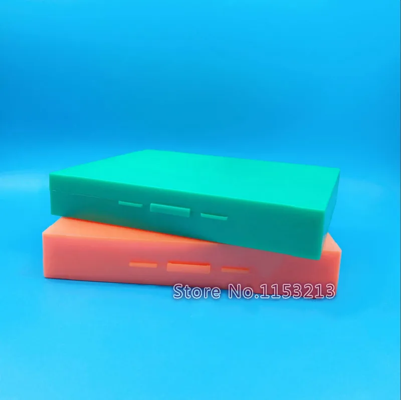 Микроскоп слайд коробка био ломтик биологическая патология пластиковые ломтики