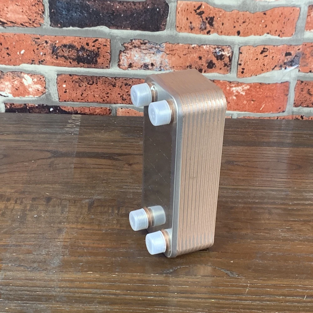 Паяный пластинчатый теплообменник Чиллер Для суслона материал из нержавеющей