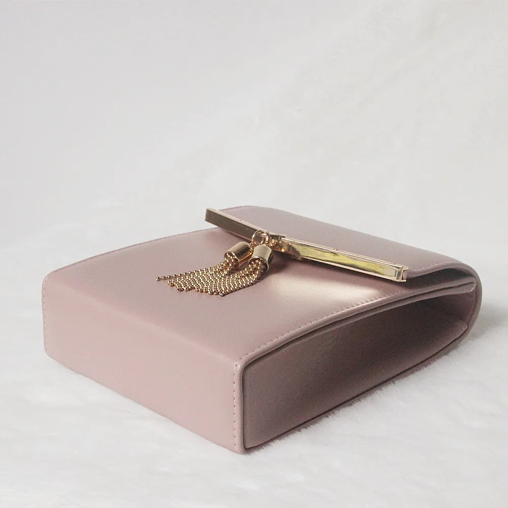 Женская сумка мессенджер из ПУ кожи с кисточкой|Клатчи| |