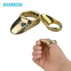 1 шт., латунное кольцо для защиты пальцев, 16-23 мм