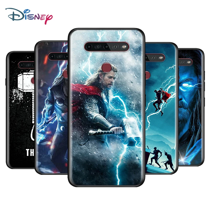 Черный мягкий Тор Tales Of Asgard для LG K92 K62 K52 K42 K31 K22 K71 K61 K51S K41S K30 K20 G8 G8S G8X ThinQ чехол