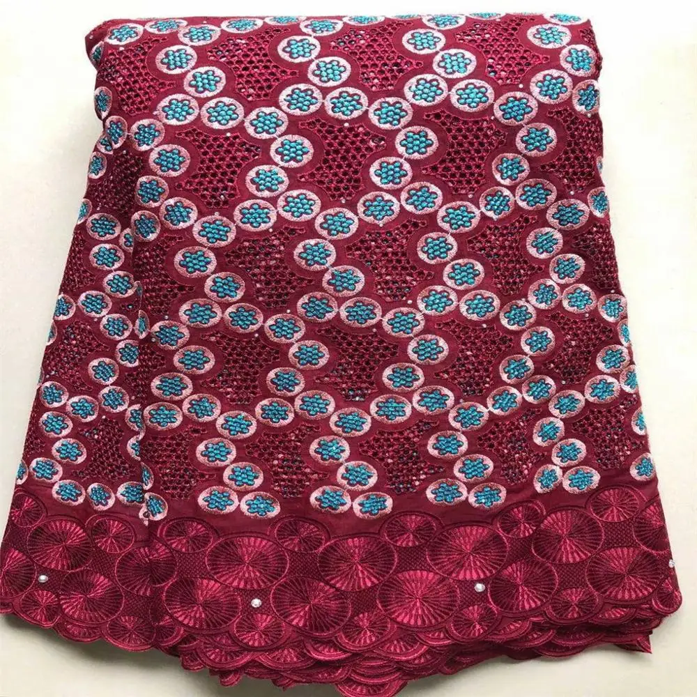 Швейцарская вуаль кружева в Швейцарии вышивка африканская сухая кружевная ткань