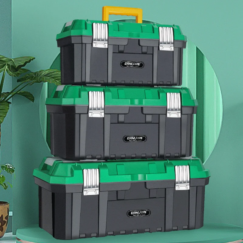 Пластиковый ящик для инструментов со съемным лотком сверхпрочный с 2