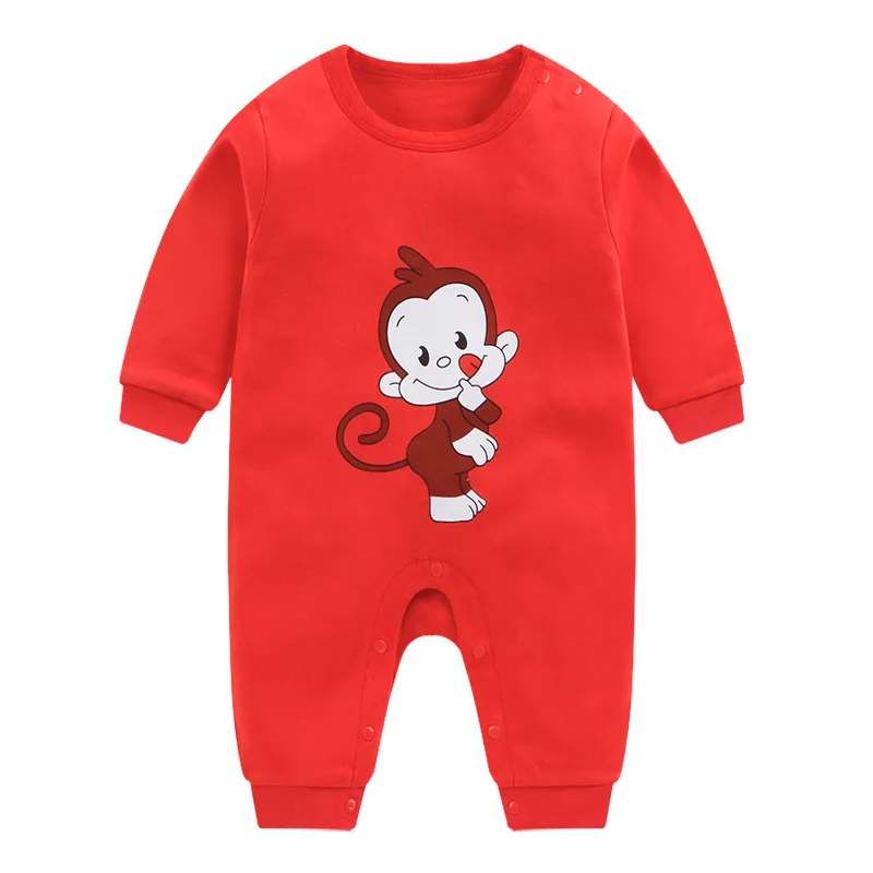 Детский комбинезон с длинным рукавом на возраст от 3 до 12 месяцев|Ромперы| |