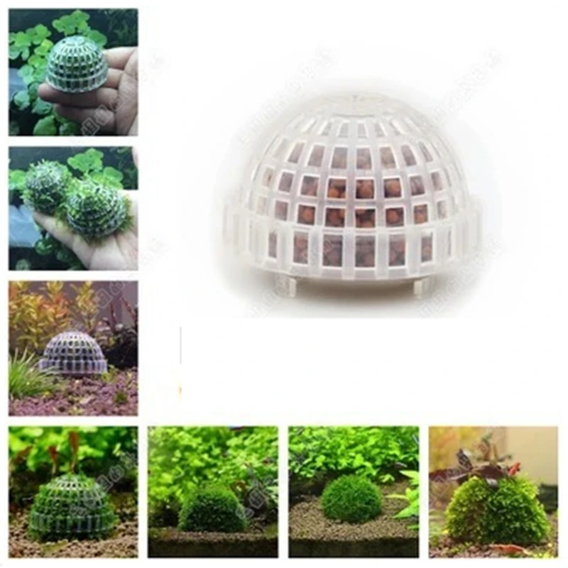 

Aquarium Media Moss Ball Filter Fish Tank Decoration Ornaments Mineral Balls Fertilizer for Waterweed Grass Aquatic Live Plants