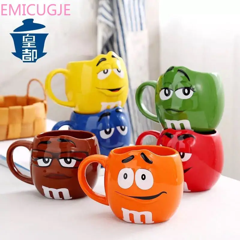 Керамическая Цветная глазурь кофейные молочные кружки водяной чай PorcelainCute M &amp