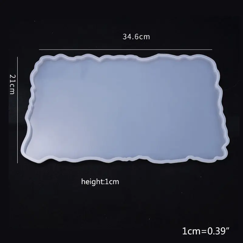 

Crystal Epoxy Resin Mold Fruit Plate Casting Silicone Mould Handmade DIY Crafts