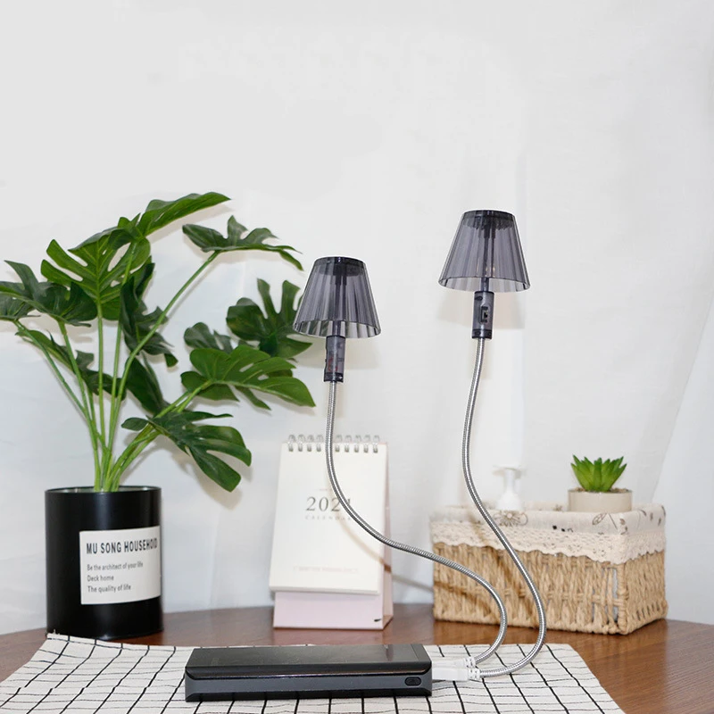 

PheiLa LED USB Eye-Protection Small Table Lamp LED Lamp Computer Notebook Lamp Apply to Night Power Cut Emergency Lighting