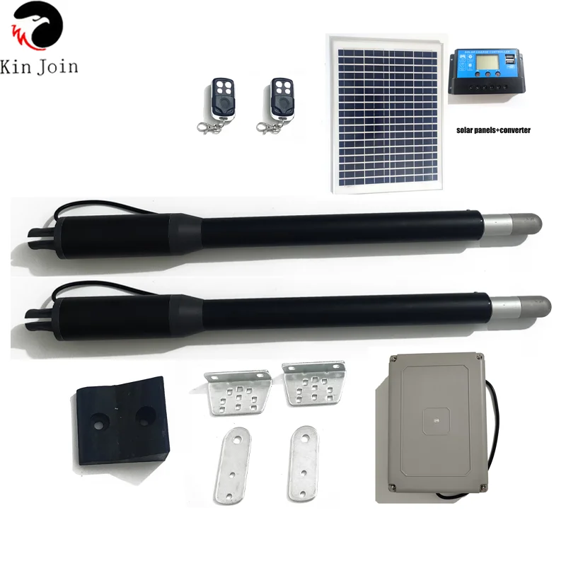

KinJoin Linear Actuator Dual 24vdc Swing Gate Opener Motor operator accessories kit Optional/swing gates automatic