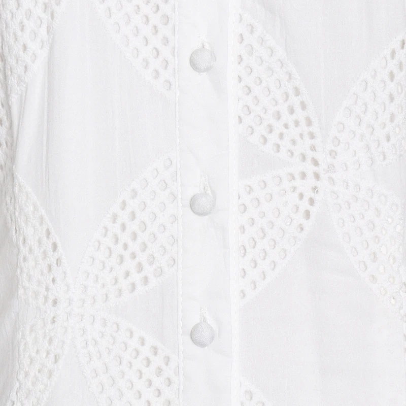 

SISPELL Hollow Out Dresses For Female Lapel Collar Lantern Long Sleeve High Waist Loose Women's Dress Fashion Autumn Tide 2020