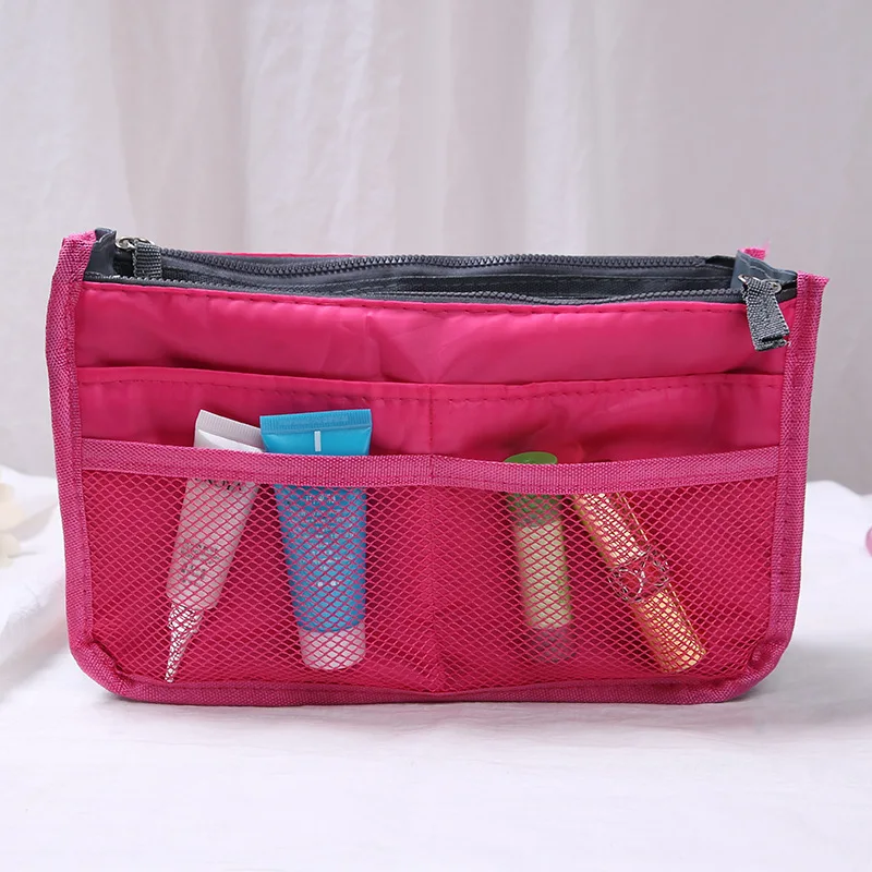 

Multi Colors Bag In Makeup Handbag Organizer Insert Handbag Functional Women