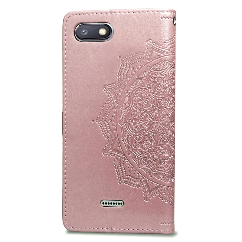 Кожаный чехол с мандалой для Xiao mi Red mi 7A 6 6A 5 Plus 4A Note 5A 4 4X5 6 7 Pro 3S Go mi 9 SE 9T A1 A2 8 Lite Red mi 7A откидная крышка