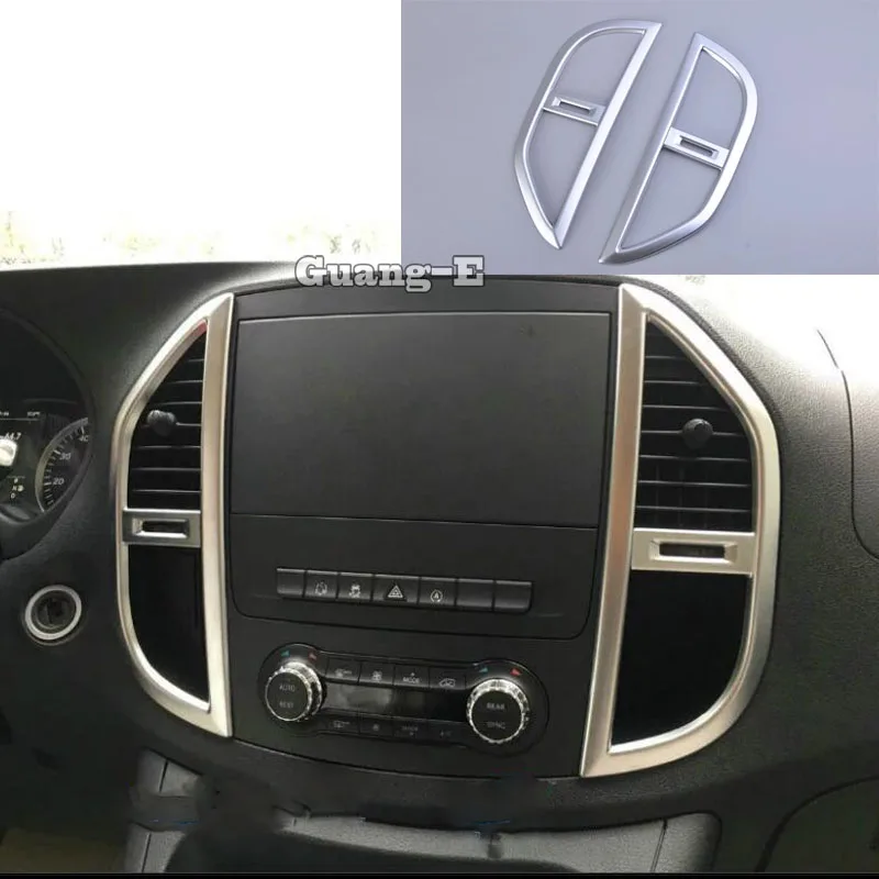 

Car Switch Vent Outlet Middle Air Condition Panel Control Trim Frame For Mercedes Benz Vito W447 2017 2018 2019