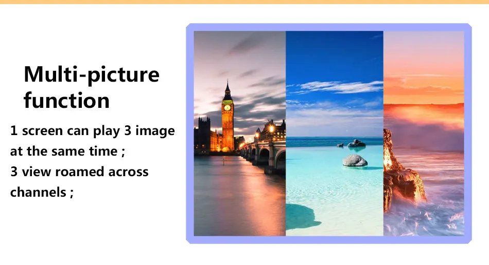 

Multi picture video processor SC359 SC359S support SDI input, 3 windows splicer for large led rental display event show